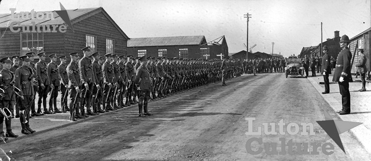 Biscot Camp royal visit