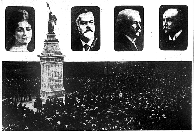 Luton War Memorial unveiling