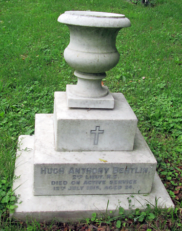 Bertlin grave at Houghton Regis