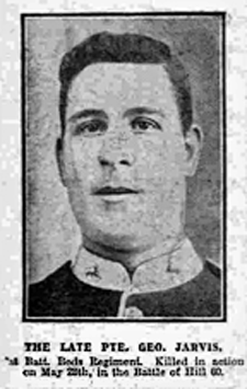 Pte George Jarvis
