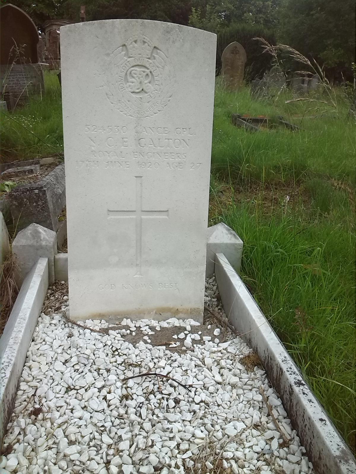 Nelson's Headstone