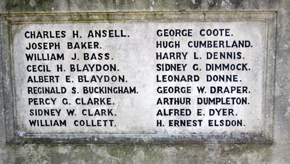 Leagrave War Memorial