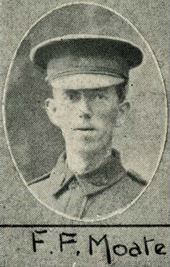 Gunner Frank Fairbridge Moate