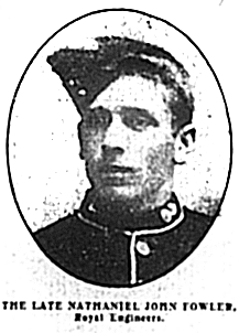 Sapper Nathaniel Fowler