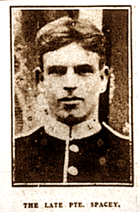 Pte Bert Spacey