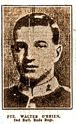 Pte Walter O'Brien