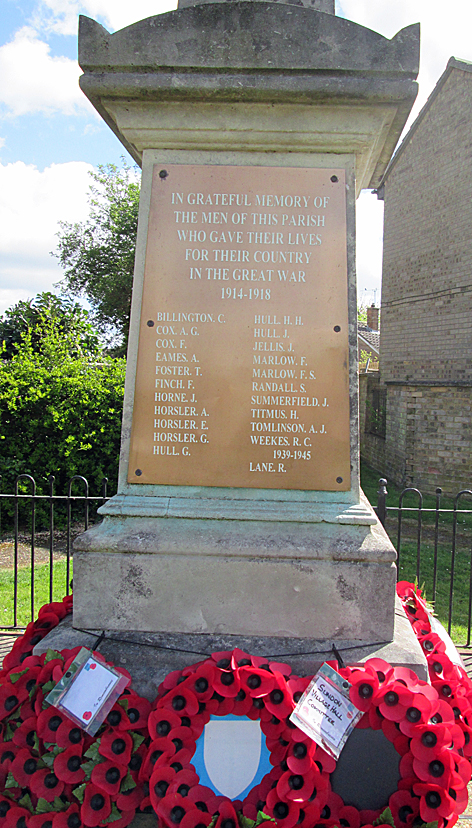 Sundon War Memorial Sundon War Memorial