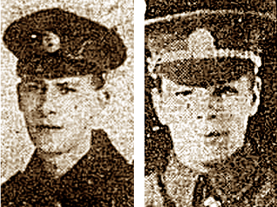 Pte Wren MM & Pte Appleby MM