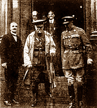 Duke of Bedford and Major Sidney Green