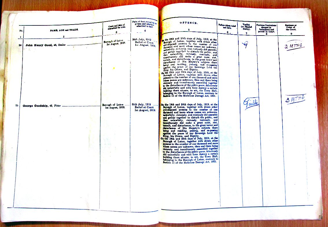 George Goodship record