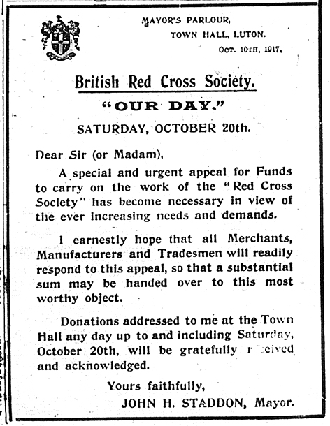 Our Day notice