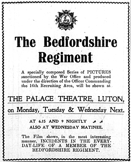 Palace Theatre advertisement
