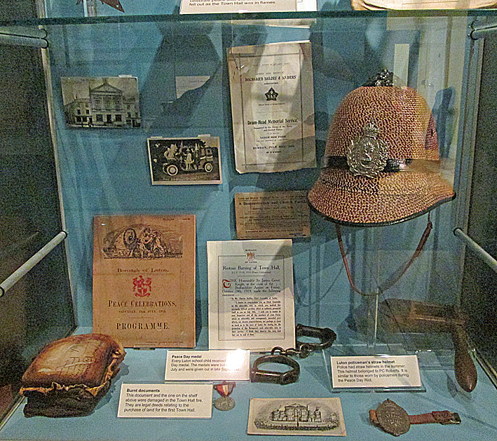 Wardown Peace Day exhibits