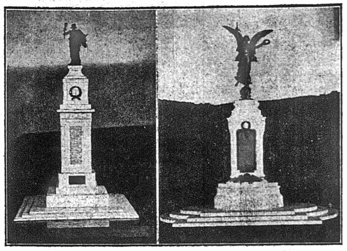 War Memorial designs