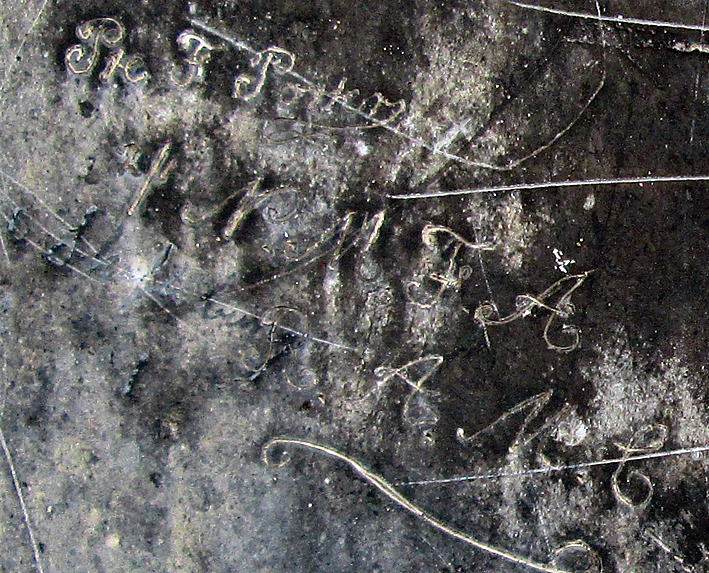 Wardown House graffiti