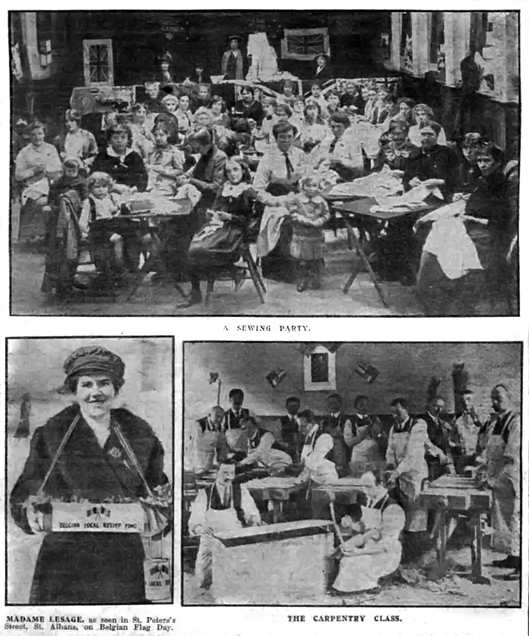 Belgian refugees
