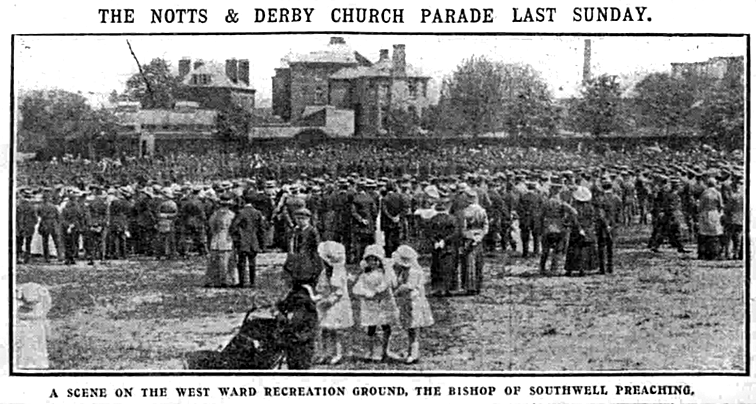 Bishop and troops