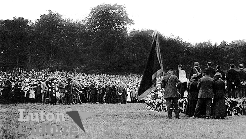 Luton Hoo drumhead service