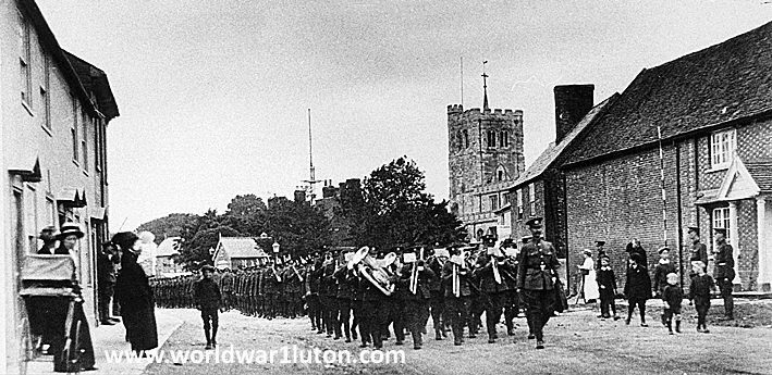 Houghton Regis in WW1