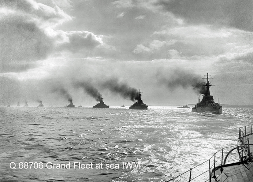Q 68706 Grand Fleet at sea IWM
