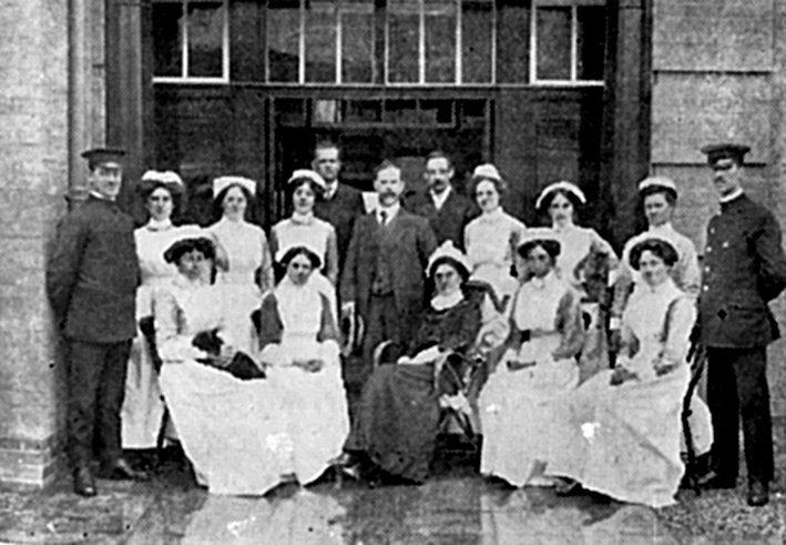 Luton Workhouse staff 1914