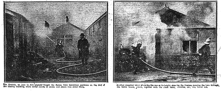 Modern School fire, November 1921