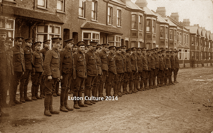 Men of North Midland Division 1915