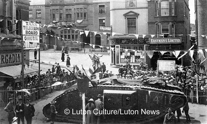 Tank Egbert on Market Hill