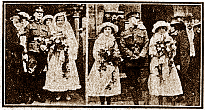 Young-Elson wedding, Feb 1917