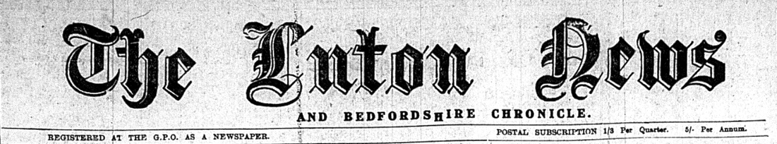Luton News Masthead