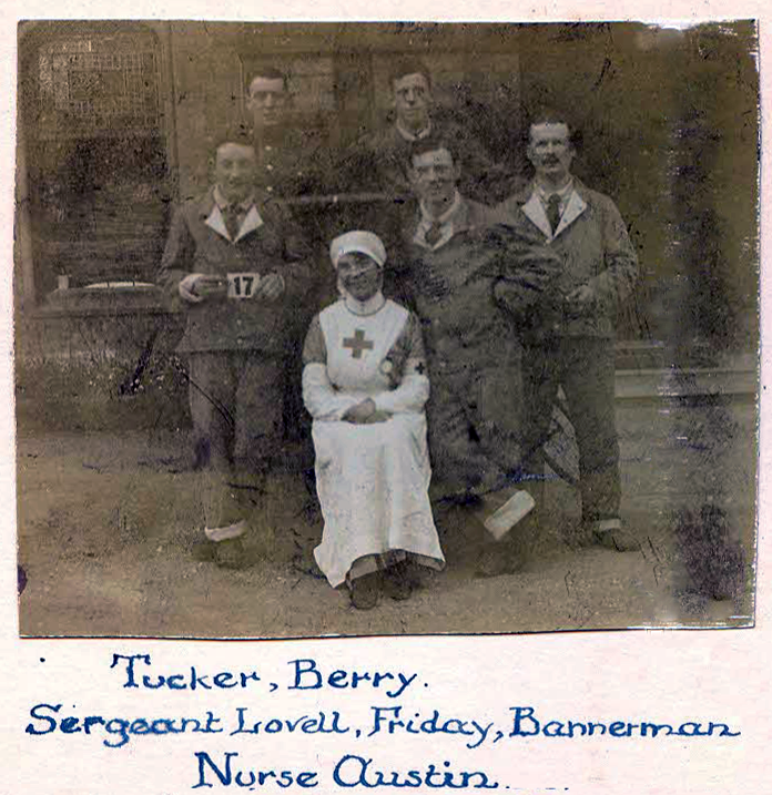 Nurse Austin and patients