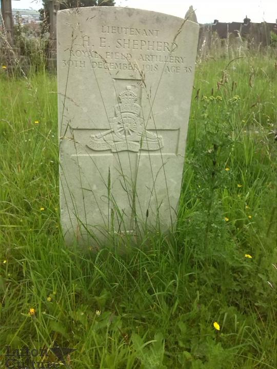 Harold Shepherds headstone