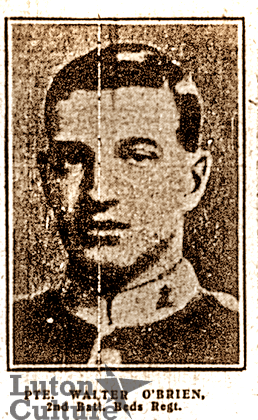 Pte Walter O'Brien