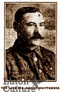 Pte Sidney James Whittemore