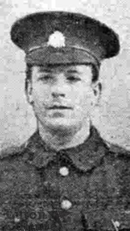 Pte Frederick William Thurlow