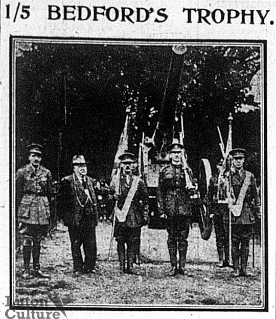 Wardown gun gift from 1/5th Bedfords