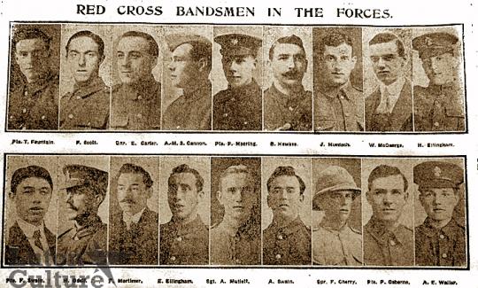 Luton Red Cross Band members